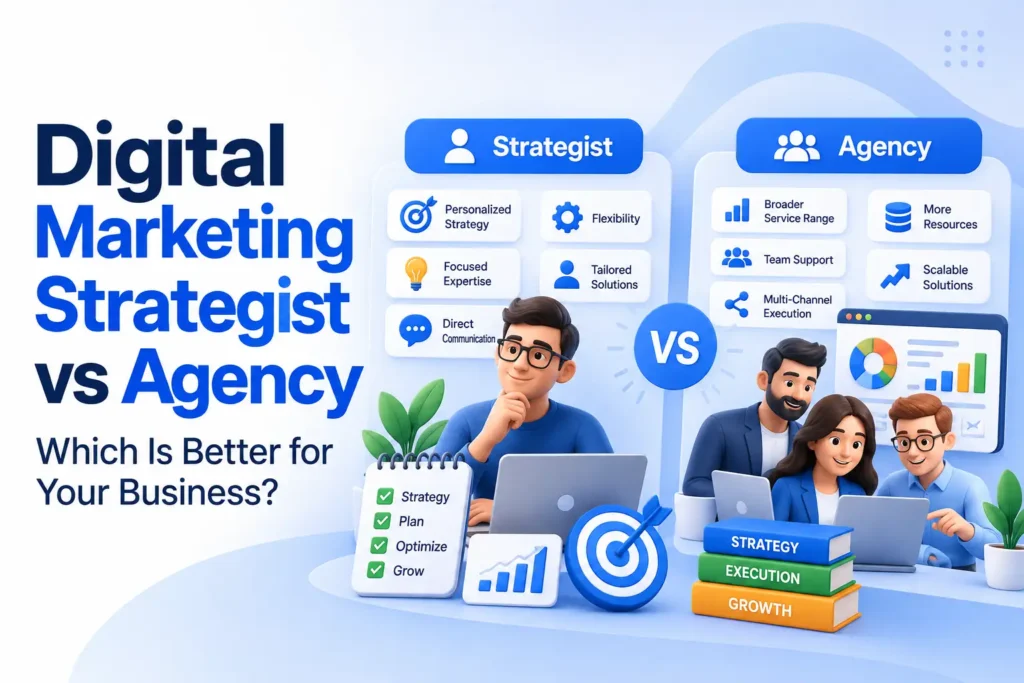 Digital Marketing Strategist vs Agency Which Is Better for Your Business