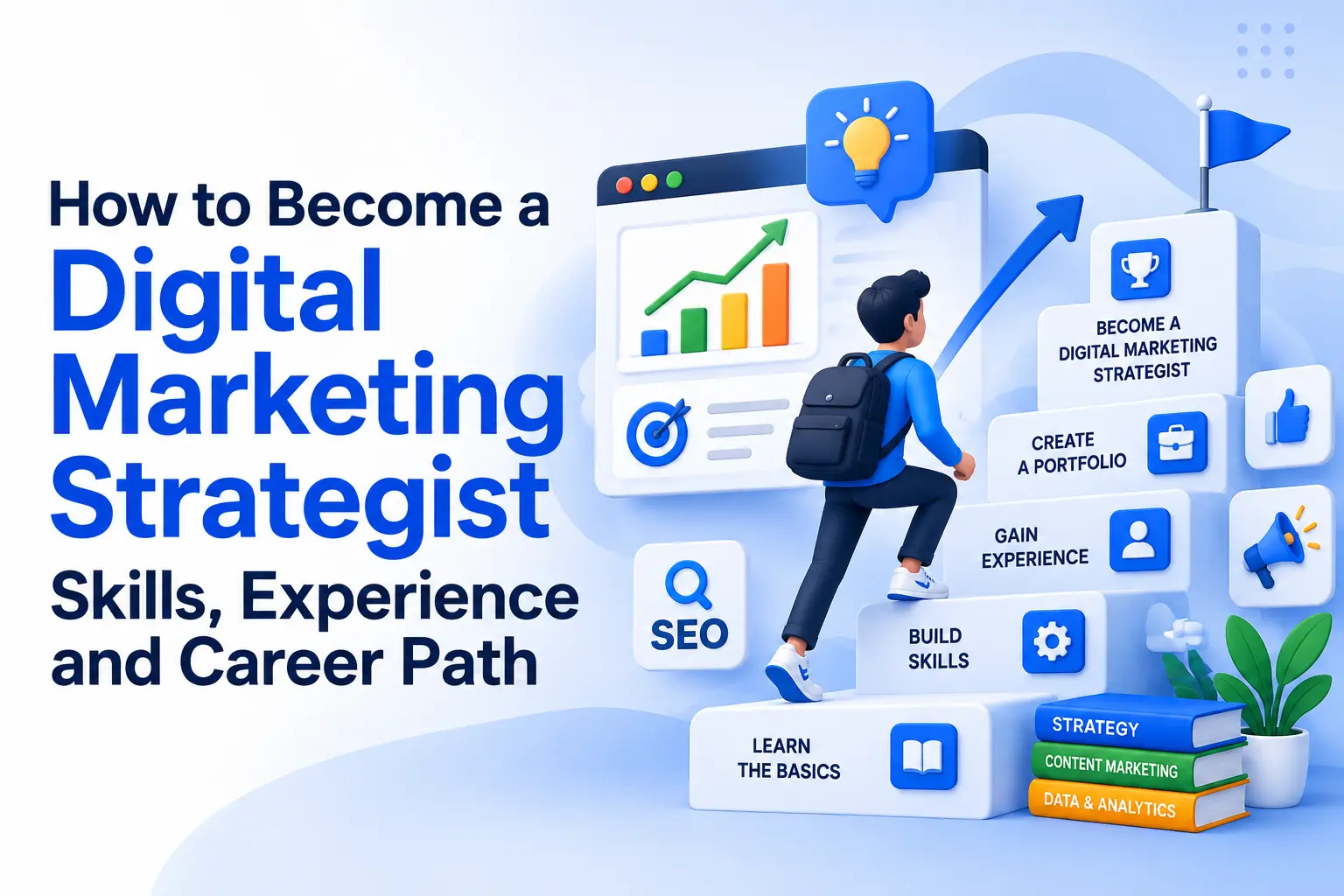 How to Become a Digital Marketing Strategist | Skills, Experience and Career Path